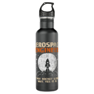 Aerospace Engineer Aircraft Space Engineering 710 Ml Water Bottle