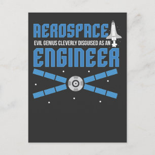 Aerospace Engineer Engineering College Student Postcard