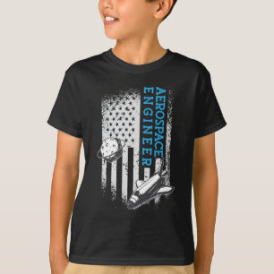 Aerospace Engineer Engineering Space Rocket T-Shirt
