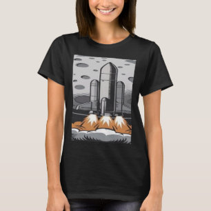 Aerospace Engineer It's Not Rocket Science School  T-Shirt