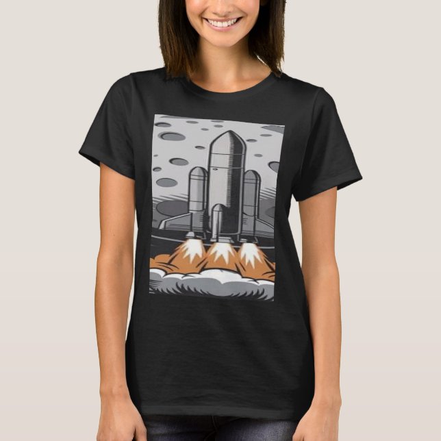 Aerospace Engineer It's Not Rocket Science School  T-Shirt (Front)
