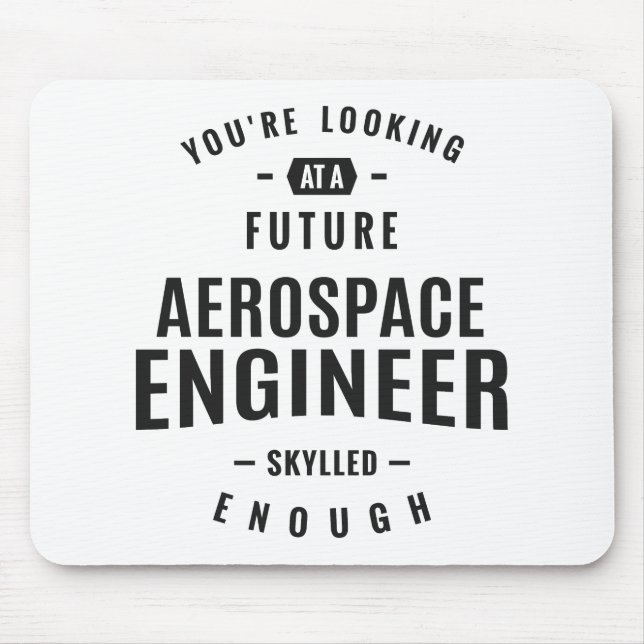 Aerospace Engineer Mouse Mat (Front)