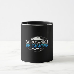 Aerospace Engineer Rocket Space Engineering Mug