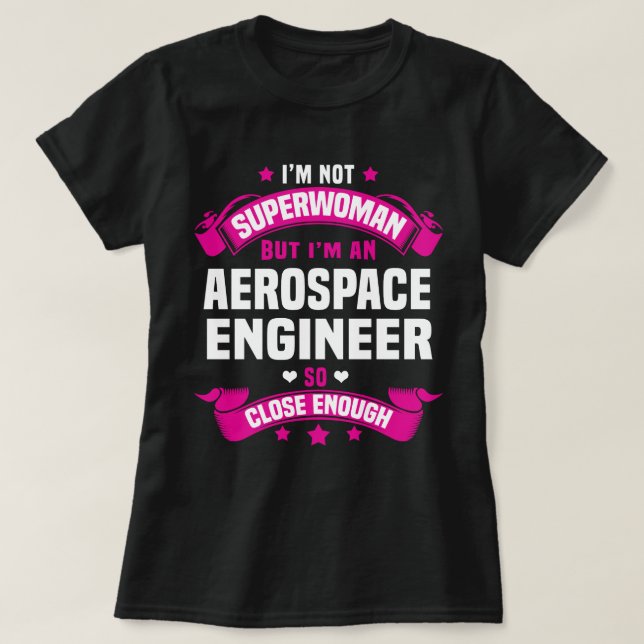 Aerospace Engineer T-Shirt (Design Front)