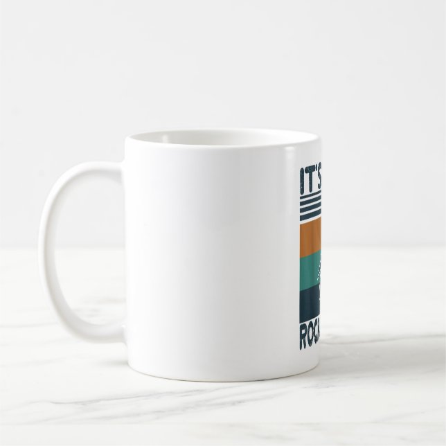 Aerospace Engineering gifts It's Just Rocket Coffee Mug (Left)