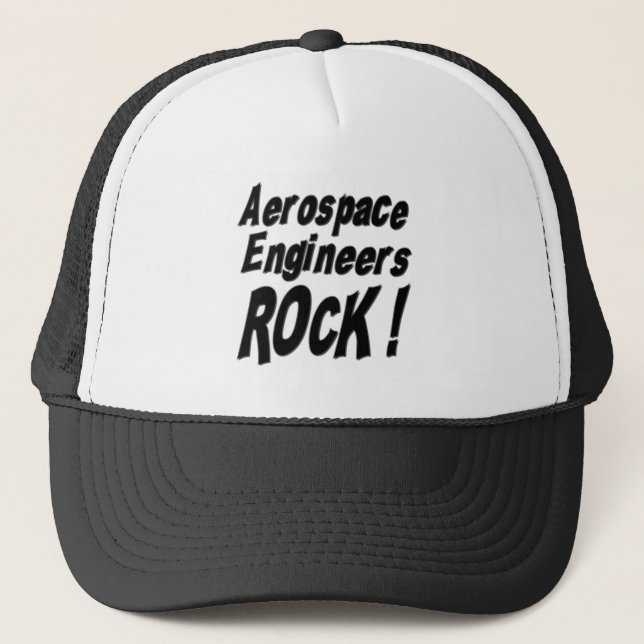 Aerospace Engineers Rock! Hat (Front)