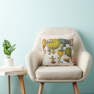 Aerostatic magazine (1878) by Augusto Grossi Cushion