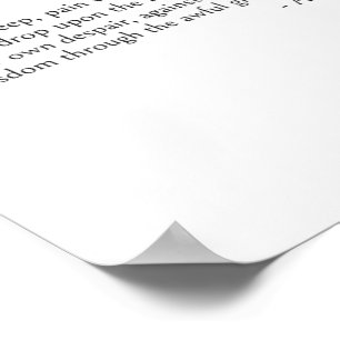 Aeschylus quotes, Even in our sleep Poster