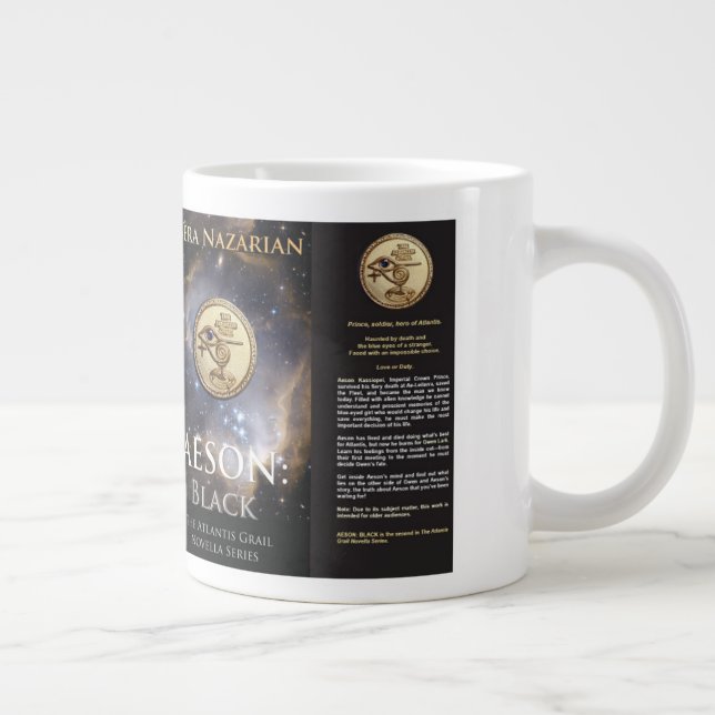 Aeson Black Novella Mug (Right)