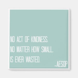Aesop Kindness Quote Magnet