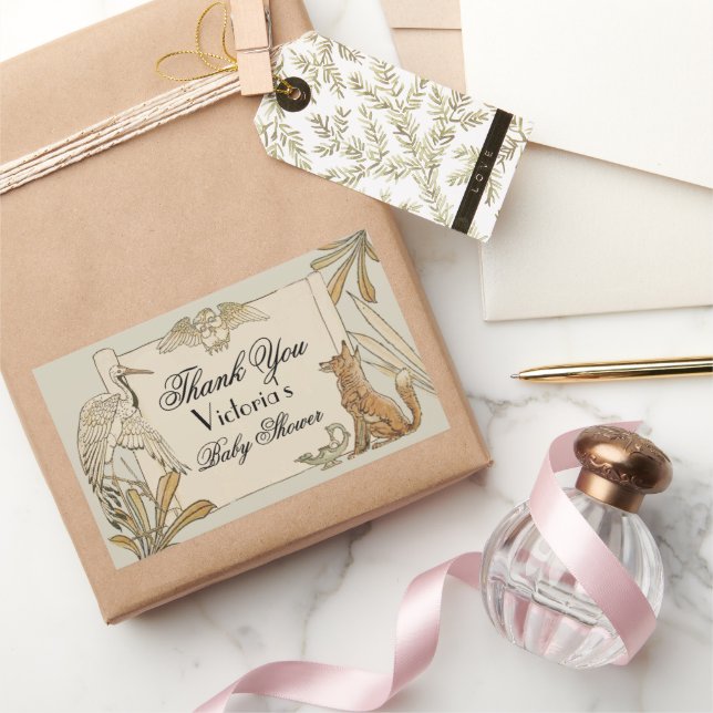 Aesop's Storybook Book Rectangular Sticker (Gifting)