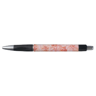 Aestetic pink floral rose blossoms