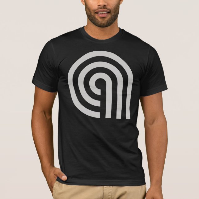aesthete clean logo t-shirt (Front)