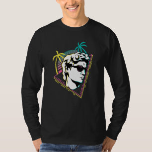 Aesthetic 80s Retro Streetwear Statue Of David Vap T-Shirt