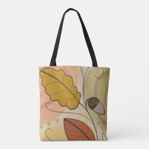 Aesthetic abstract design Autumn Tote Bag
