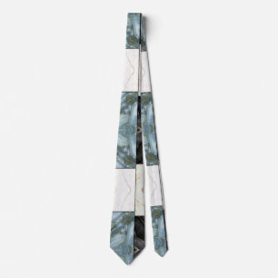 Aesthetic Abstract marble pattern Tie