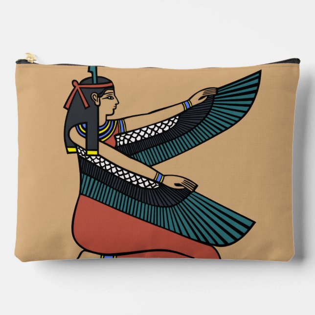 Aesthetic Ancient Egyptian Art Accessory Pouch (Front)