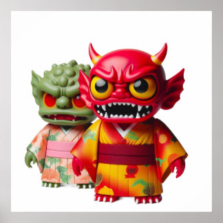 Aesthetic Angry Doll Wall Art Poster for Modern