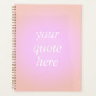 Aesthetic Aura Gradient Custom Quote
