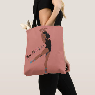 Aesthetic Ballet Dancer Tote Bag