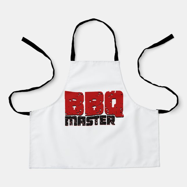 Aesthetic BBQ Master Design For Grill Masters Apron (Front)