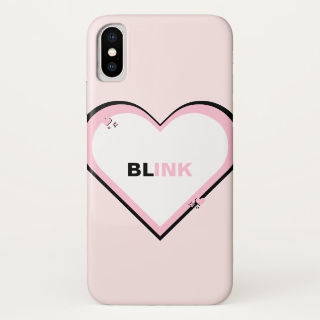 Aesthetic Blink Cute Kpop Teen Case-Mate iPhone Case (Back)