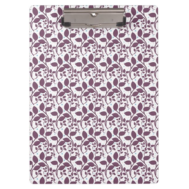 Aesthetic Botanical pattern  Clipboard (Front)