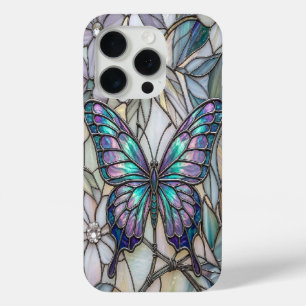 Aesthetic Butterfly Mosaic iPhone 15 Pro Case