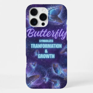 Aesthetic Butterfly Transformation and Growth iPhone 16 Pro Max Case