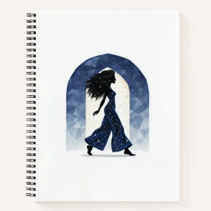Aesthetic Celestial Walking Daily Journal