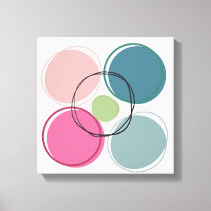 Aesthetic Circle – Modern Abstract Canvas Wall Art