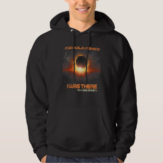 Aesthetic Cityscape Total Solar Eclipse 2024 Coahu Hoodie