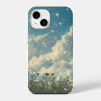 Aesthetic Cloudy Daisy Flowers Dream Floral Design