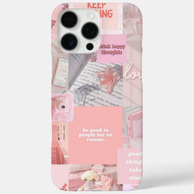 Aesthetic Collage Case-Mate iPhone Case (Back)