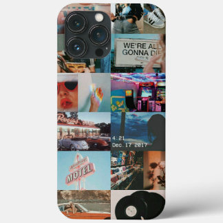 Aesthetic Collage Wallpaper iPhone 13 Pro Max Case