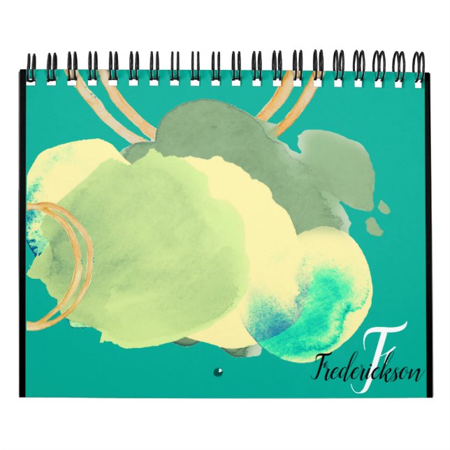 Aesthetic Colour Pallete 2021 Calendar (Cover)