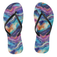 Aesthetic colourful modern rainbow agate glitter