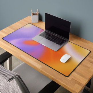 Aesthetic Colourful Positive Aura Gradient Desk Ma Mat