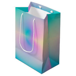 Aesthetic Colourful Positive Aura Gradient Medium Gift Bag