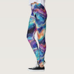 Aesthetic colourful rainbow agate glitter texture leggings<br><div class="desc">Colourful aesthetic rainbow agate with glitter texture seamless pattern.</div>