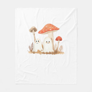Aesthetic Cottagecore Goblincore Mushroom Cute Spo Fleece Blanket