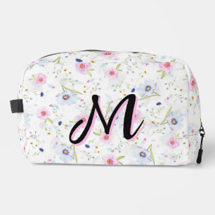 Aesthetic Cottagecore Wildflower Floral Elegant Dopp Kit