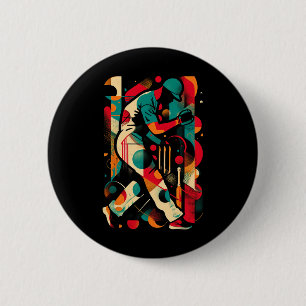 Aesthetic Cricketer On Athletic Sports Cricket 6 Cm Round Badge