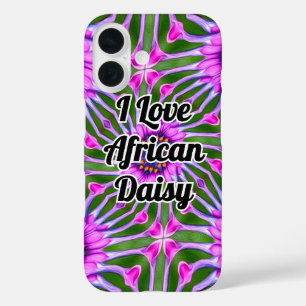 Aesthetic Daisy Pattern iPhone 16 Case