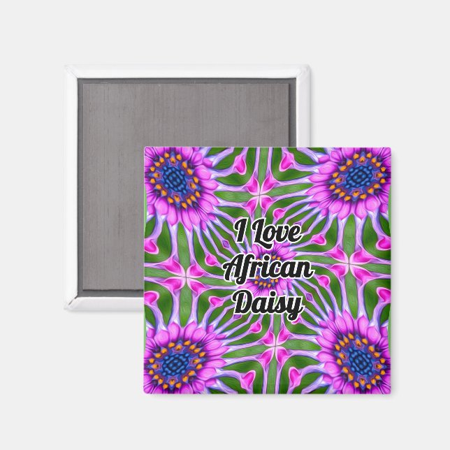 Aesthetic Daisy Pattern Magnet (Front/Back)