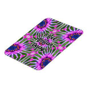 Aesthetic Daisy Pattern Magnet