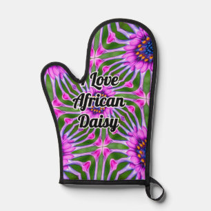 Aesthetic Daisy Pattern Oven Mitt