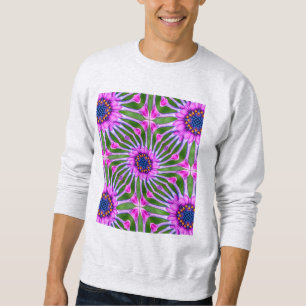 Aesthetic Daisy Pattern Sweatshirt