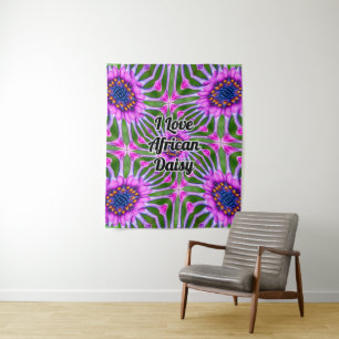 Aesthetic Daisy Pattern Tapestry