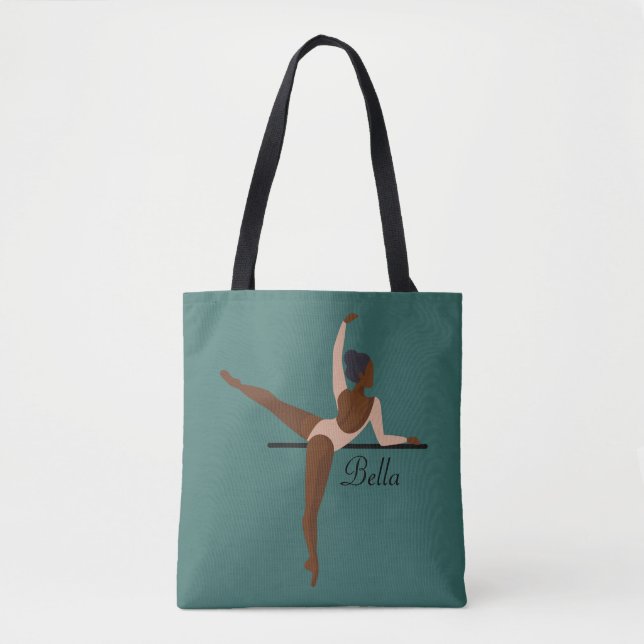 Aesthetic Dancing Ballerina  Tote Bag (Front)
